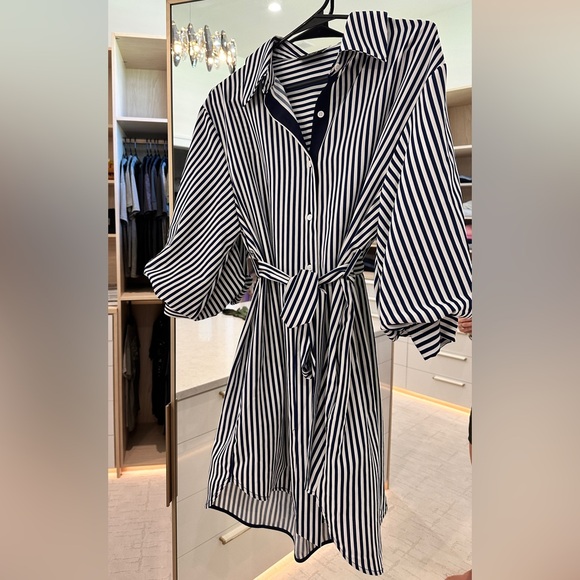 VICI Collection Belted Mini Shirt Dress - Picture 3 of 5